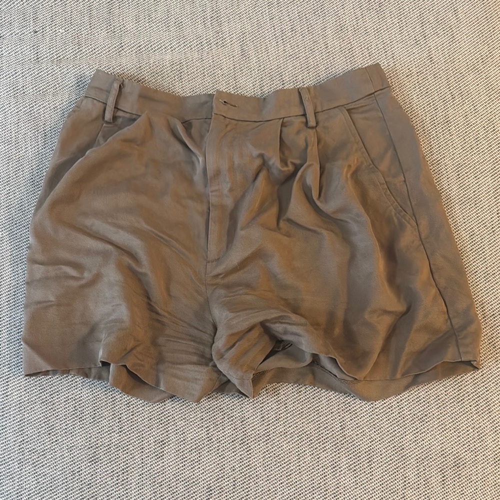 Reformation Taupe Casual Shorts